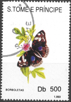 S. Tomé e Príncipe motýl (2)